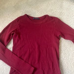 Brandy Melville Red Long Sleeve